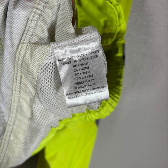 Pearl Izumi Yellow Scotchlite Highlighter Hi Vis Cycling Jacket Size XS - Picture 8 of 10